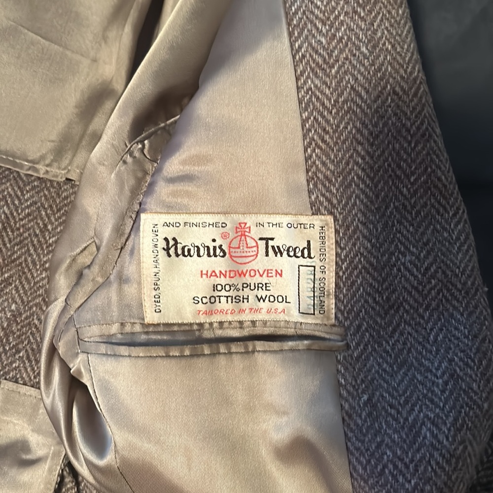 Harris Tweed Jacket - Picture 3 of 4